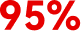 95%